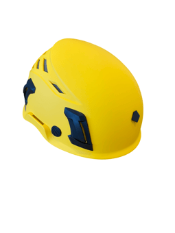 picture of ARESTA Plus Multi Impact Safety Helmet Vented Yellow - [XE-AR-04061-YEL] - (DISC-R)