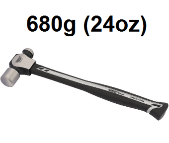 picture of Draper - Carbon Fibre Shaft Ball Pein Hammer - 680g (24oz) - [DO-26328]