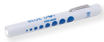 Picture of Blue Dot Disposable White Pen Torch - [CM-30PENPLAS]