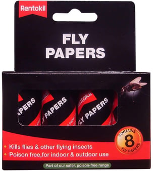 picture of Rentokil Flypapers 8's - [RH-FF89]