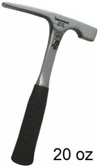picture of Solid Forged 20oz Brick Hammer - [SI-675165]