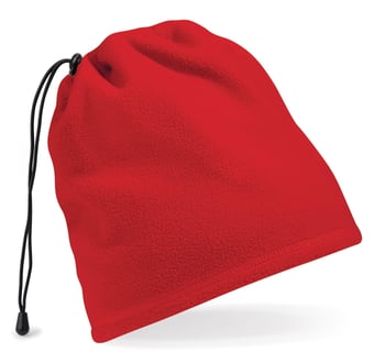 picture of Beechfield Suprafleece Snood/Hat Combo - Classic Red - [BT-B285-CRED]