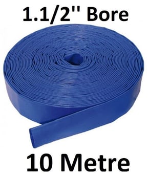 picture of Flexible PVC Layflat Hose 1.1/2" Bore 10 Metre - [HP-LFL112/10]