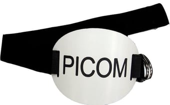 Picture of Arm Badge With Elasticated Strap - "Person In Charge of Machinery" - [UP-0044/150574] - (DISC-W)