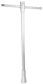 Picture of Aluminium Alloy Hydrant Key and Bar - Use to Control Water Supply On & Off via Hydrant - [HS-HKB1]