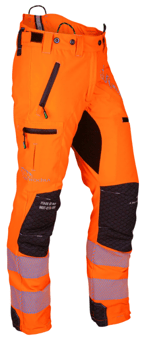 Picture of Arbortec ATHV4070 Breatheflex Pro Chainsaw Trousers Design C Hi-Vis Orange - Reg Leg - ARB-AB346179 - (LP)