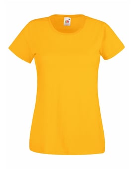 picture of Fruit Of The Loom Lady-Fit Sunflower Valueweight T-Shirt - BT-61372-SFL