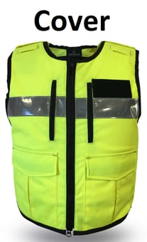 picture of VestGuard - Overt Community Support High Visibility CS103 - Cover Only - VE-COV-CS103HV