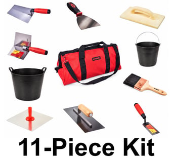picture of Amtech 11-Piece Apprentice Plastering Starter Kit - [DK-G6100]