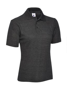 picture of Uneek Ladies Poloshirt - Charcoal Grey - UN-UC106-CHC