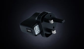 Unilite UK USB Plug Adaptor Single USB Port UL UK USB PLUG