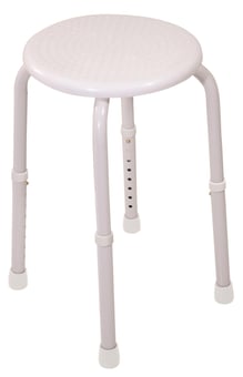 Picture of Aidapt Multi-Purpose Adjustable Stool - White - [AID-VB511AW] - (HP)