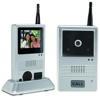 picture of Wireless Video Door Phone - Up to 450 Feet Range - [LM-1271]