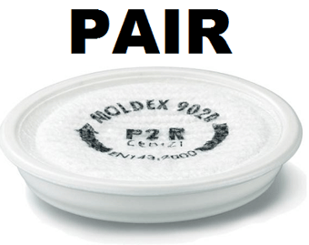 picture of Moldex P2 Particulate Filters (Pair) for the Series 7000 - 9000 Face Mask - [MO-9020]