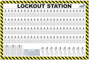 picture of Reece 100 Lock Lockout Station Only - [RS-LSE306] - (LP)