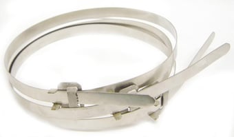 Picture of Post and Fixings - Steel Buckle Straps for Posts - Pack of 10 - [AS-STRAP2]