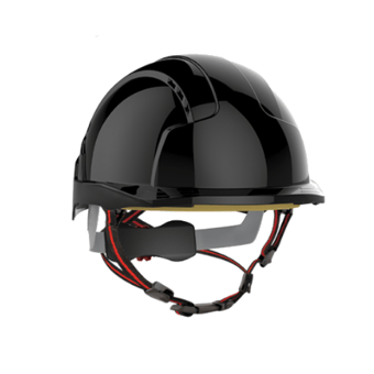 Picture of JSP - EVOLite Skyworker Industrial Height Black Safety Helmet - [JS-AJS260-001-100]