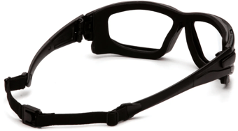 picture of Pyramex I-Force Safety Goggles Black - Clear H2X Anti-Fog - [PMX-ESB7010SDT]