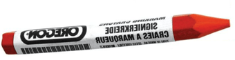 picture of Oregon Multi Surface Marking Crayon Red - Pack of 12 - [OR-295361]