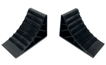 picture of Wheel Chocks For Cars and Trailers - Lightweight Plastic - [PSO-WCL6255] - (DISC-R)