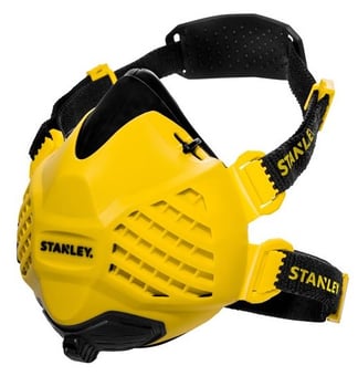 Picture of Stanley Dust Mask Respirator with Face-Fit-Check and P3 Fitted Filters - Small/Medium - [STH-F01.1.021]