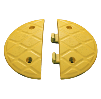 Picture of JSP 10mph Jumbo Rubber End Caps - Yellow - Pair - [JS-HAM000-820-200]