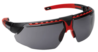 Picture of Honeywell - Avatar - Safety Glasses - Black&Red HydroShield Coating - Grey Lens - [HW-1034837]