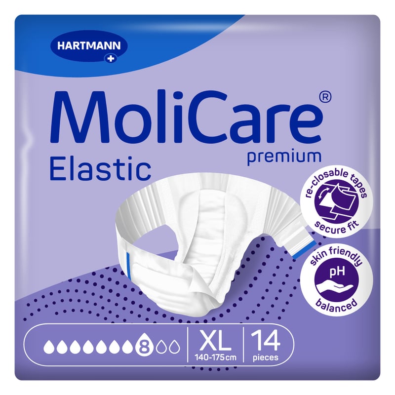 MoliCare Premium Elastic 8 Drops - Extra Large - [HMD-165474]