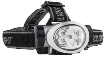 Picture of LED Helmet Light - Three Lighting Mode Options - With 3x AAA Batteries - [PW-PA50SIR]