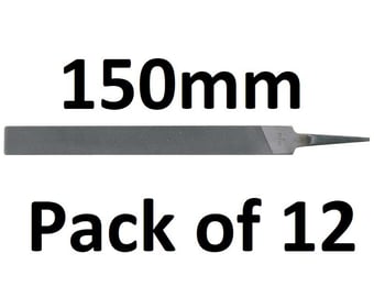 picture of Draper - Second Cut Hand File - 150mm - Pack of 12 - [DO-60207]