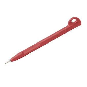 Picture of Detectable Elephant Stick Pen Blue Ink - Red Housing - LY - Box Deal 100 Pieces - [IH-DT105C103I01PA03]