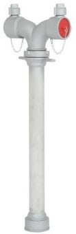 picture of Double Hydrant Standpipe - Aluminium Alloy - Double Outlet - [HS-SPB2] - (PS)