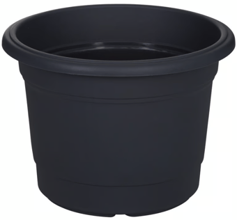 Picture of Whitefurze 30cm Round Milano Planter - Gunmetal - Box Deal of 10 - [IH-WHFG01R304]
