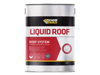 Picture of Aquaseal Liquid Roof Slate Grey - 7kg - [TRSL-TB-EVBAQLIQRFG7]