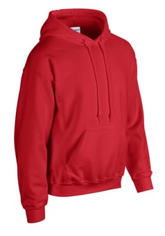 picture of Gildan 18500 Heavy Blend™ Adult Hooded Sweatshirt - Red - BT-18500-RED