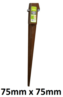 picture of Drive In Fence Post Spikes - 75mm x 75mm - [CI-CJ310L]