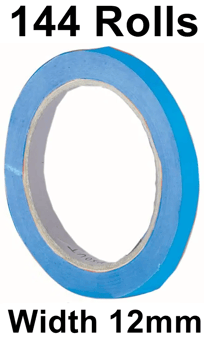 picture of Slingsby Vinyl Tape 12mm - Blue - Bulk Pack - 144 Rolls - [SLB-330010] - (LP)