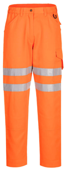 Picture of Portwest EC40 Eco Hi-Vis Trouser Orange - PW-EC40ORR