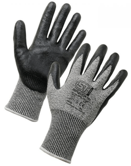 picture of Supertouch Deflector ND Cut Resistant Grey/Black Gloves - Single - ST-SPG-25161