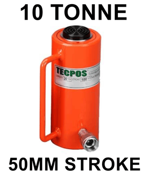picture of Tecpos Single Acting Cylinder - 10 Tonne - 50mm Stroke - [GT-TS105]