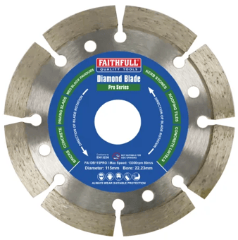 Picture of Faithfull - Pro Series Diamond Blade - Dia 115mm - [TB-FAIDB115PRO]