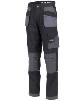 Picture of JCB - Trade Plus Rip Stop Black/Grey Trousers - Regular Leg 31.5 Inch - PS-D+IM