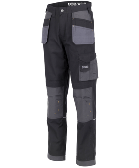 Picture of JCB - Trade Plus Rip Stop Black/Grey Trousers - Regular Leg 31.5 Inch - BE-D+IM