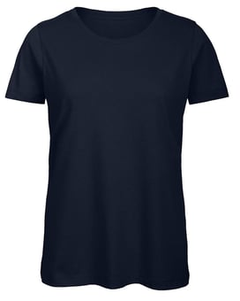 picture of B&C Women's Organic Inspire Tee - Navy Blue - BT-TW043-NVY