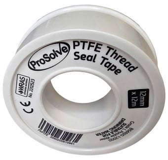 picture of ProSolve PTFE White Thread Seal Tape - 12mm x 12m - [PV-PVPTFE]