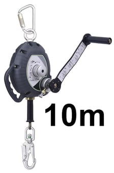 picture of Kratos Kalypso Retractable Fall Arrester With Integrated Rescue Winch 10m - ATEX Approved - [KR-FA2040110]