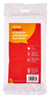 Picture of Amtech All Purpose Polythene Dust Sheet - [DK-S4935]