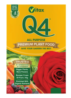 picture of Vitax Q4 Pelleted Fertilizer 0.9kg Box - [TB-VTX6QF9]