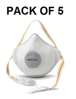 picture of Moldex Air Plus FFP3 R D Pro Valve Full Face Seal - Box of 5 - [MO-3408]