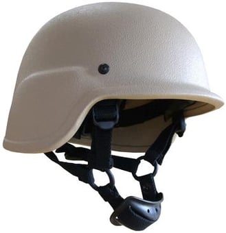 picture of Advanced Combat Helmet PASGT Sand - Manufactured in the UK - As Supplied to The Foreign Office - VE-PASGT-SAND